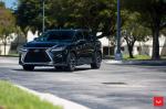 Lexus RX350 F-Sport on Vossen Wheels (VFS6) 2017 года